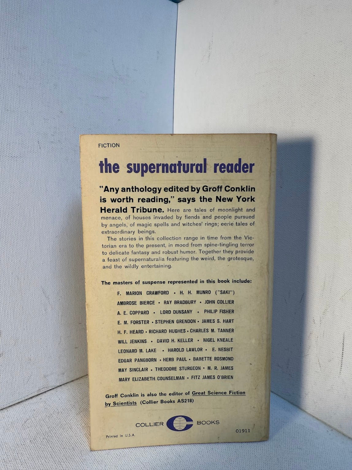 The Supernatural Reader edited by Groff Conklin