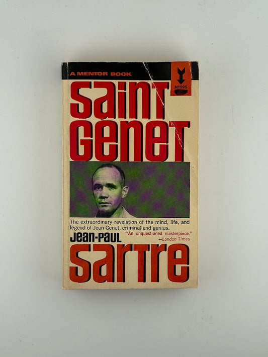 Saint Genet by Jean Paul Sartre