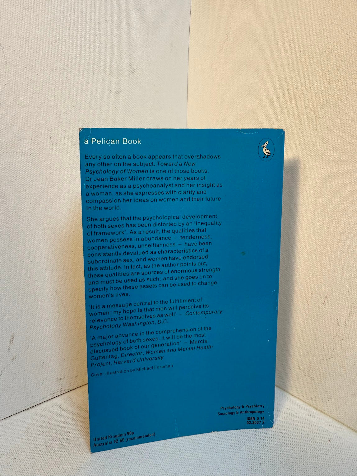 Toward a Psychology of Women by Jean Baker Miller