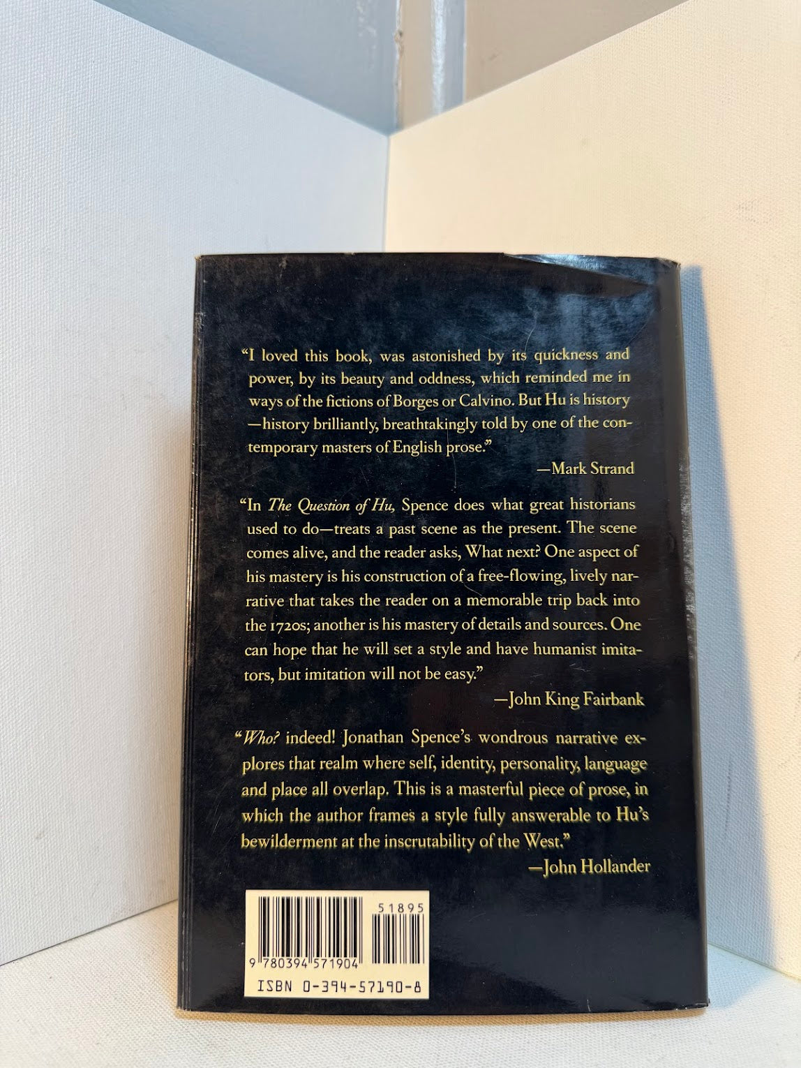 The Question of Hu by Jonathan D. Spence