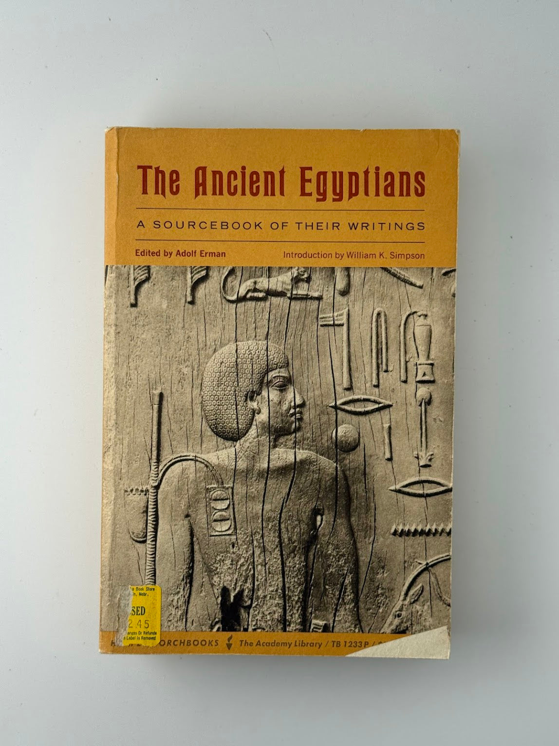 The Ancient Egyptians edited by Adolf Erman