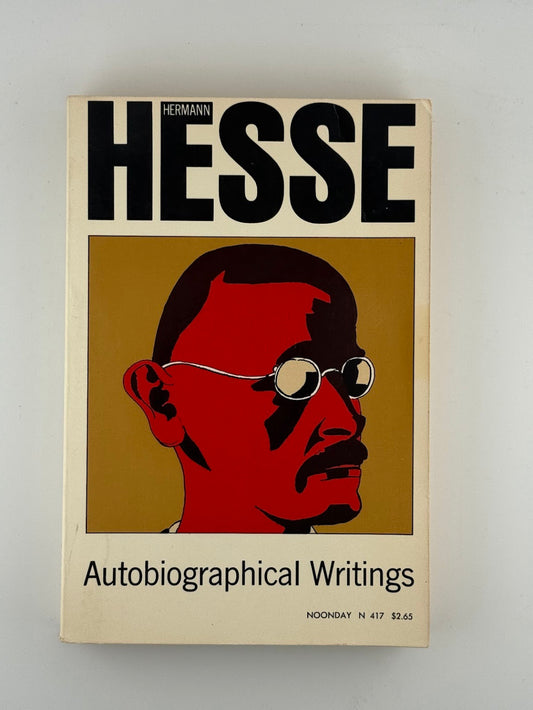 Autobiographical Writings by Hermann Hesse