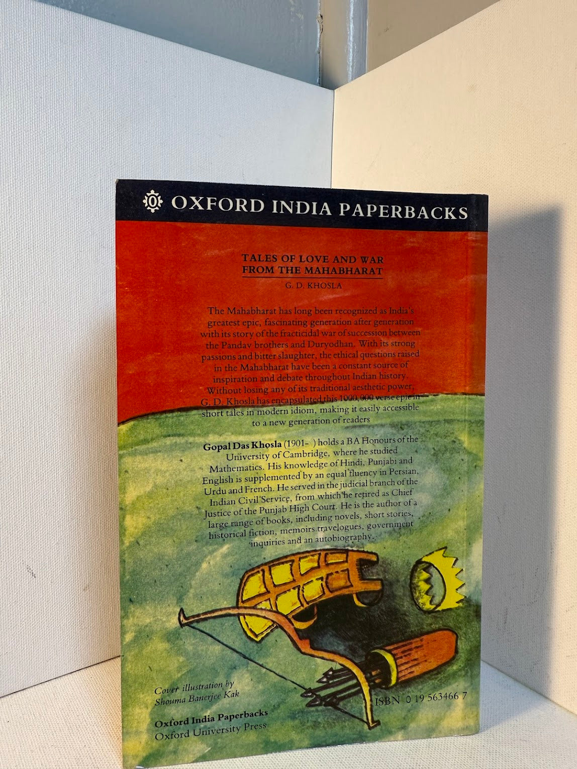 Tales of Love & War from the Mahabharata retold by G.D. Khosla