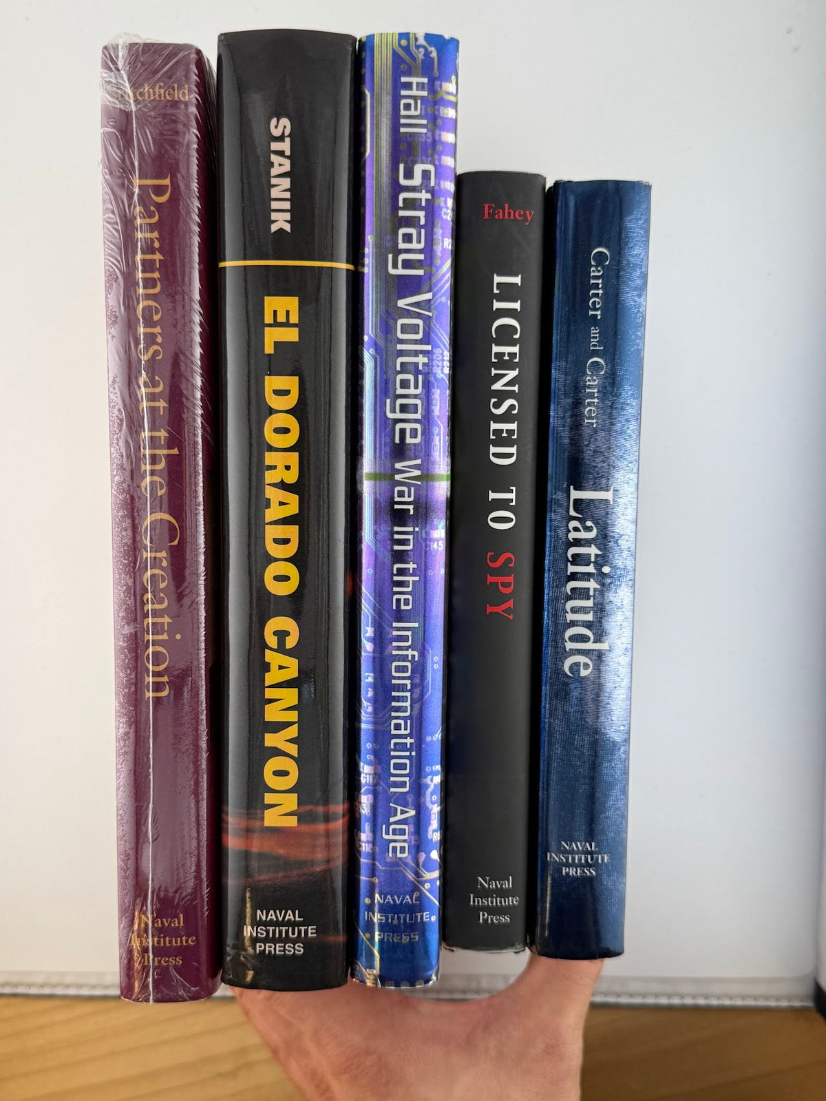 Set of 5 Naval Institute Press Books