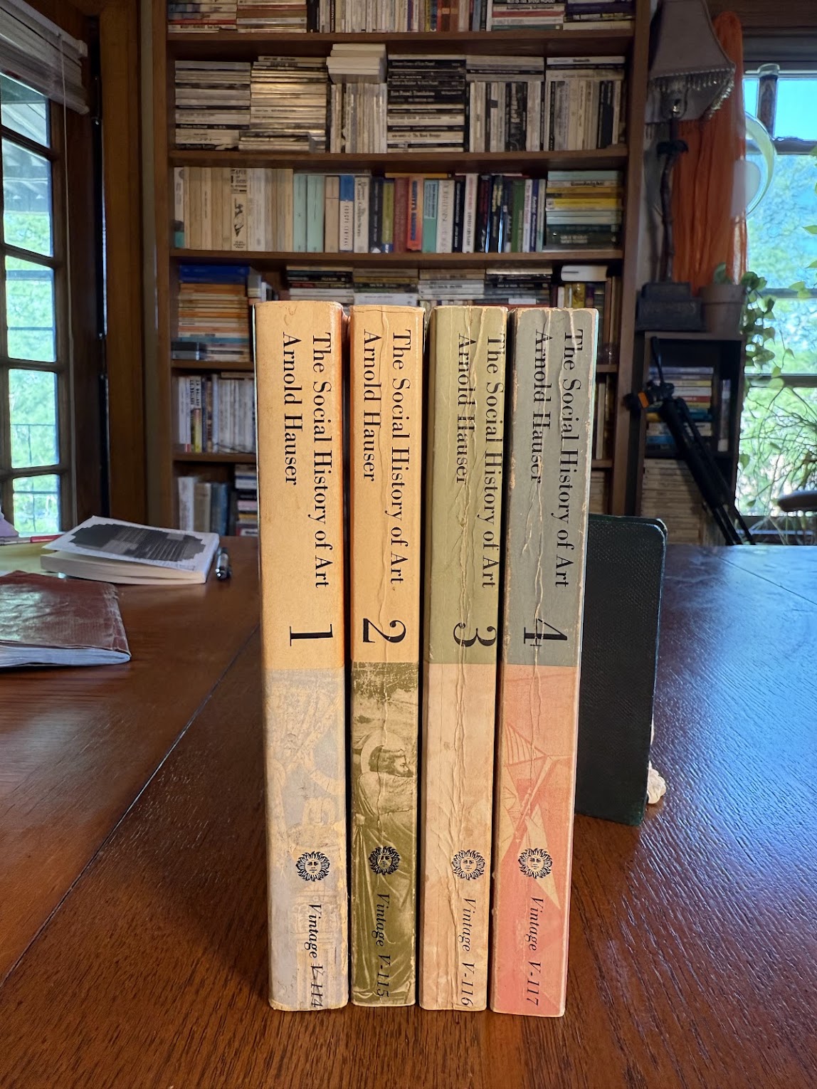 The Social History of Art by Arnold Hauser Volumes 1-4