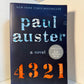 4321 by Paul Auster