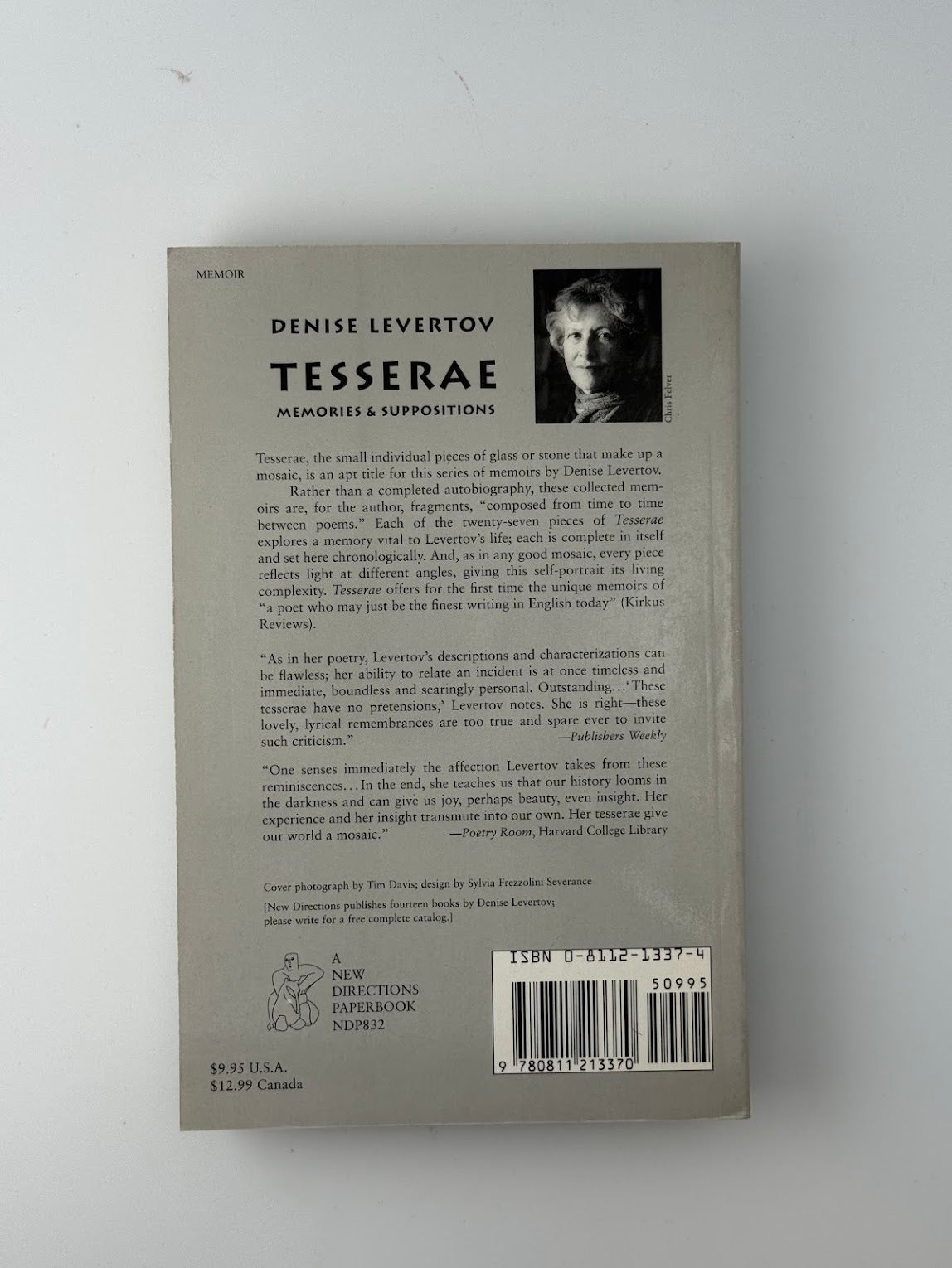 Tesserae by Denise Levertov
