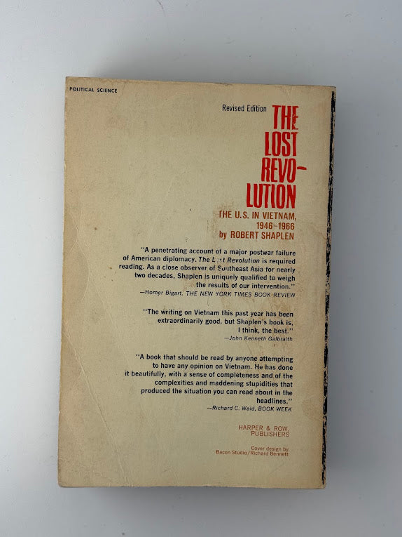 The Lost Revolution by Robert Shaplen