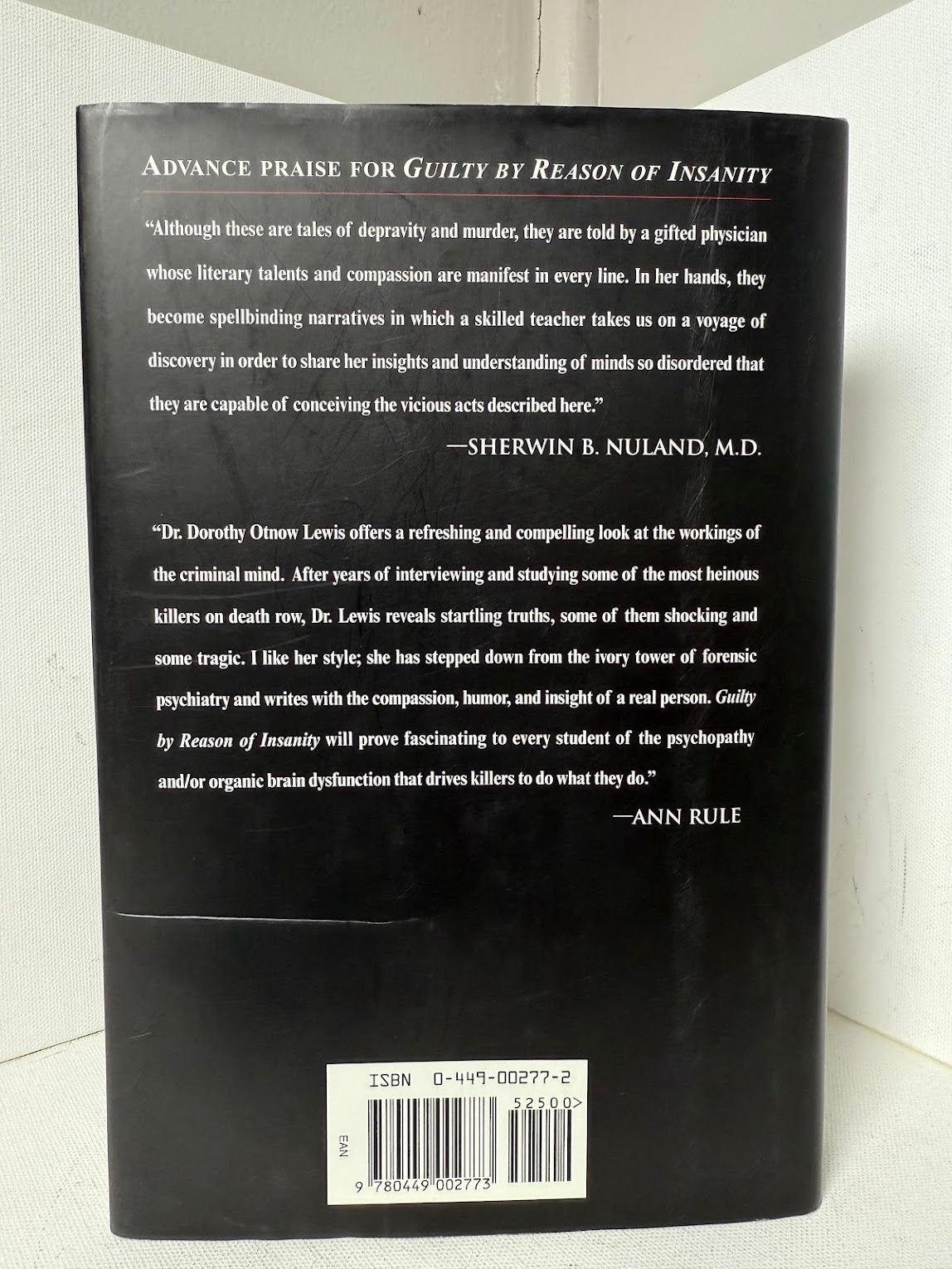 Guilty by Reason of Insanity by Dorothy Ontnow Lewis