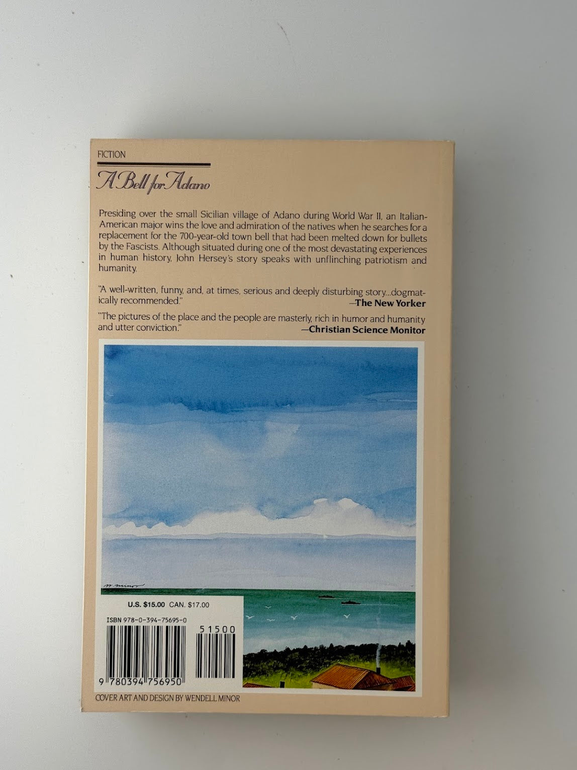 A Bell For Adano by John Hershey