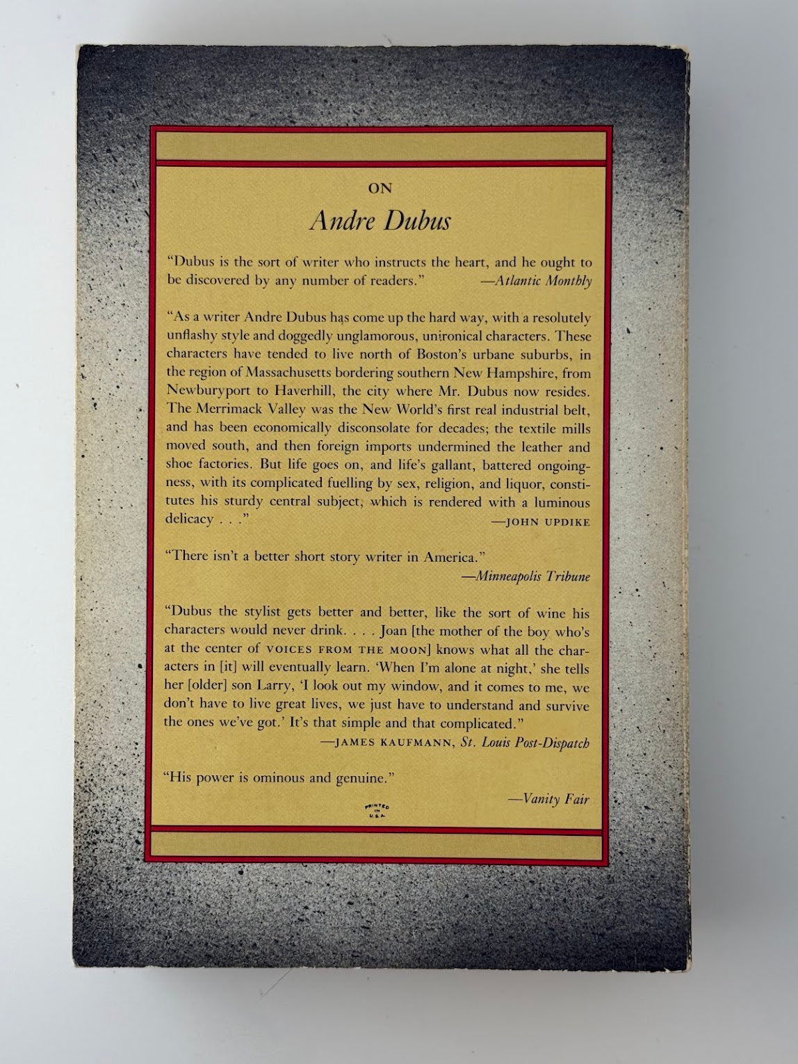 Selected Stories by Andre Dubus