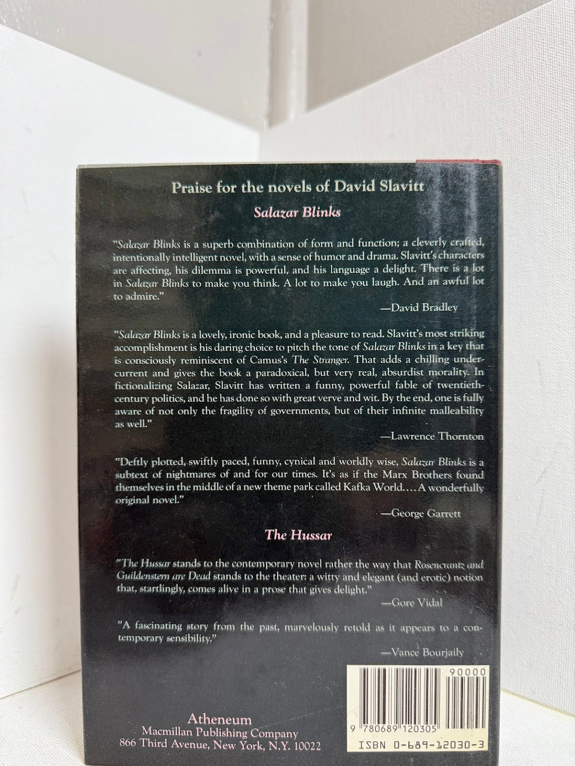 Salazar Blinks by David Slavitt