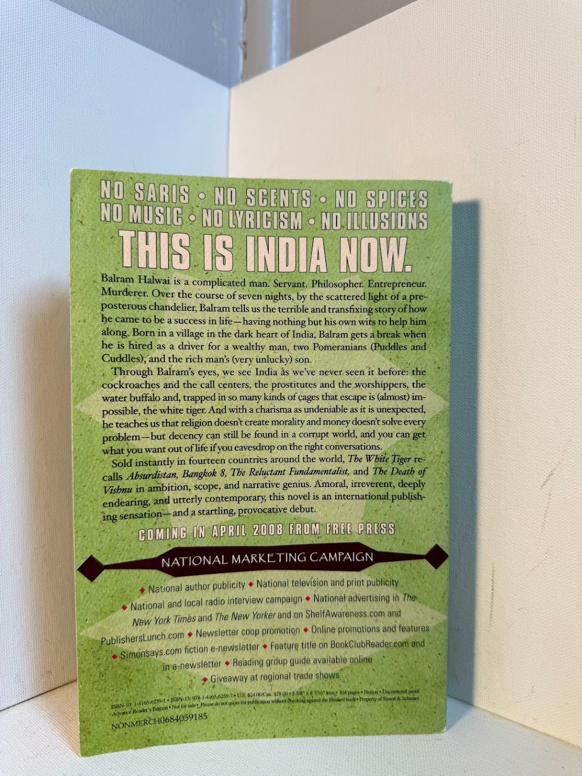 The White Tiger by Aravind Adiga