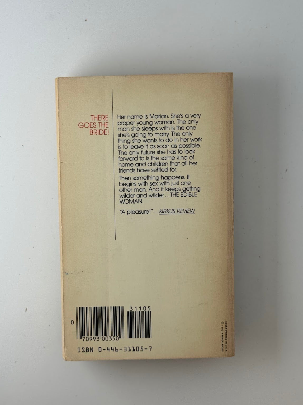 The Edible Woman by Margaret Atwood