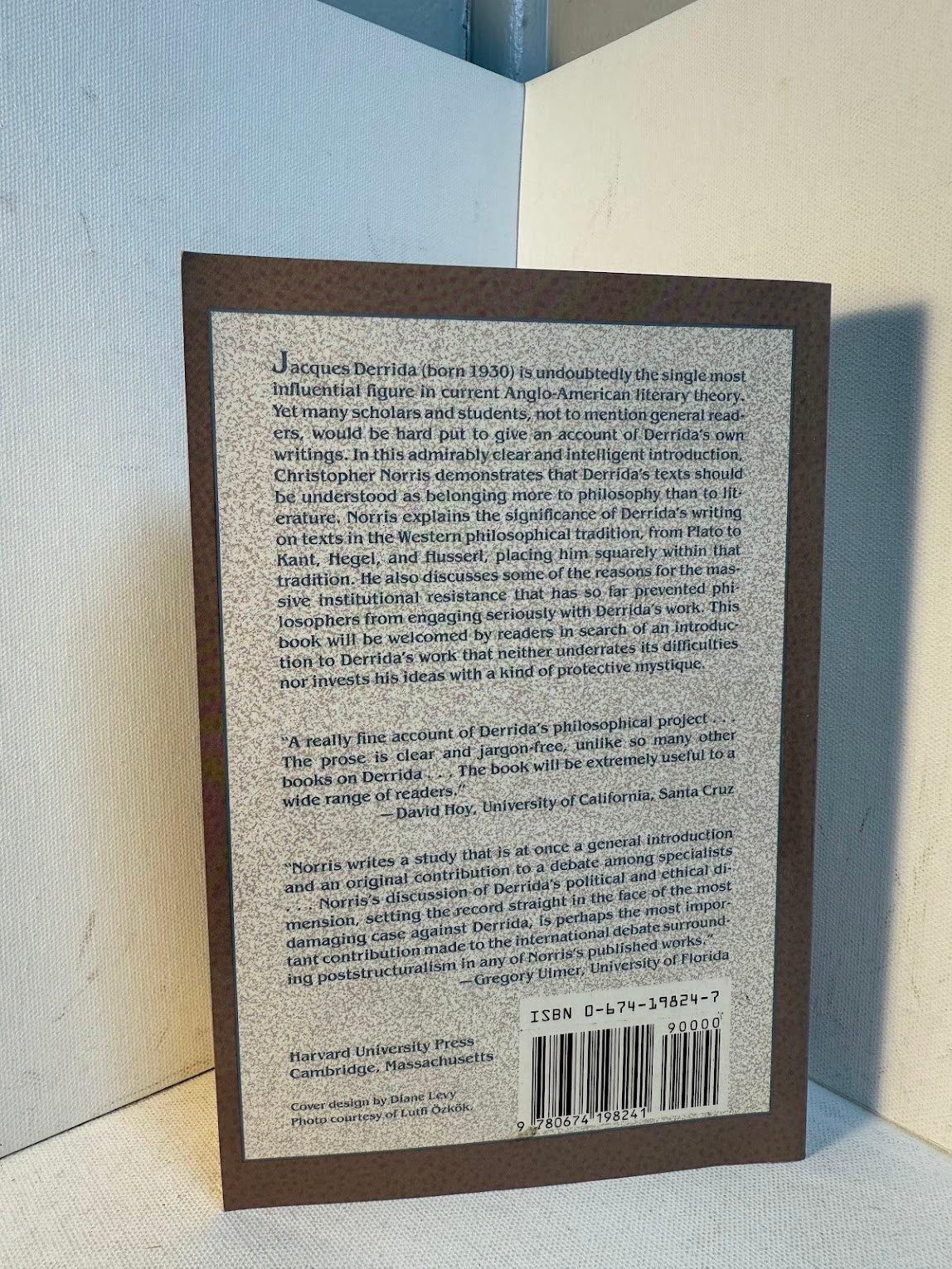 Derrida by Christopher Norris