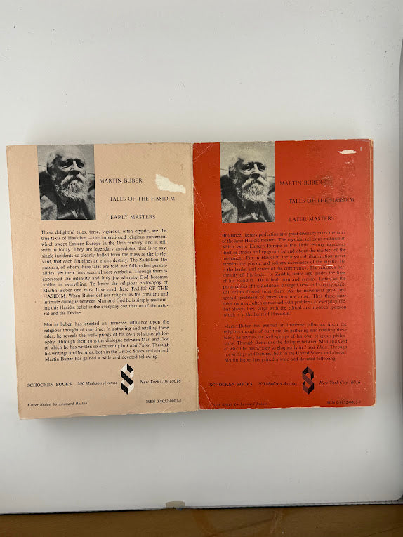 Tales of the Hasidism by Martin Huber (2 vol)