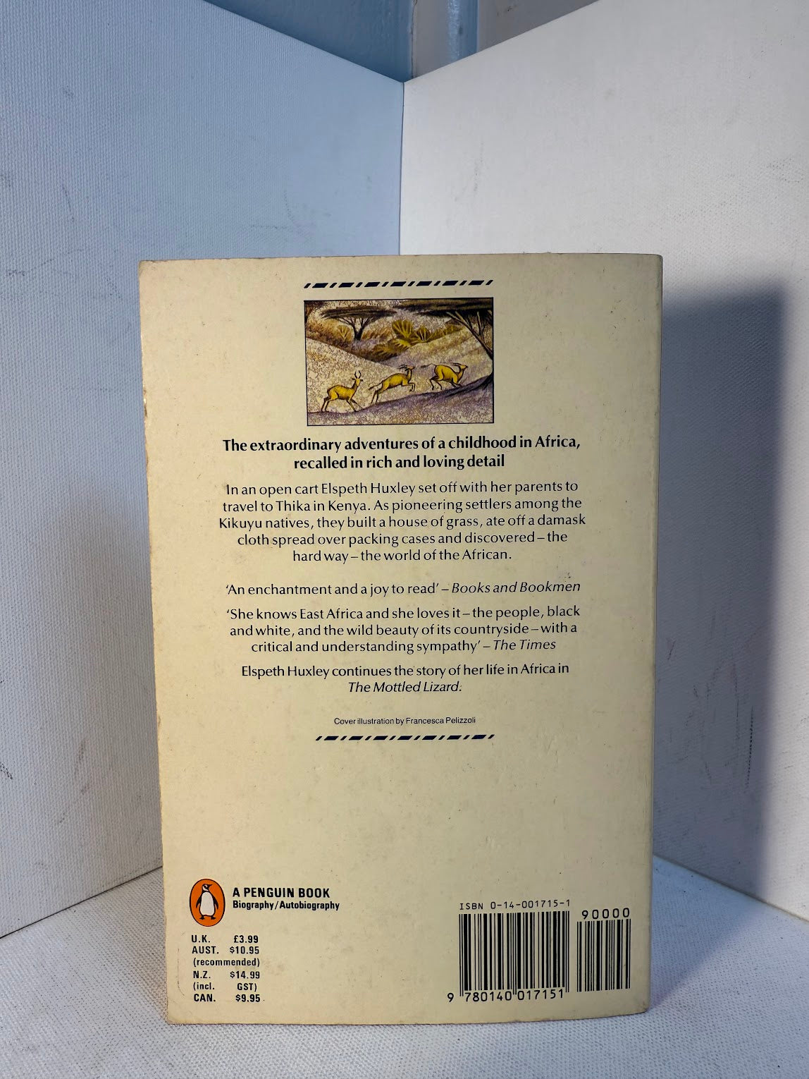 The Flame Trees of Thika by Elspeth Huxley