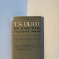 The Waste Land and Other Poems by T.S. Eliot