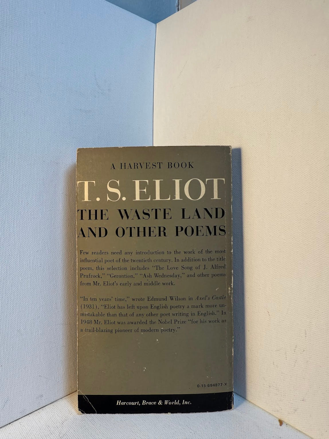 The Waste Land and Other Poems by T.S. Eliot