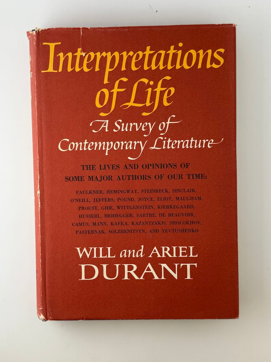 Interpretations of Life by Will and Ariel Durant