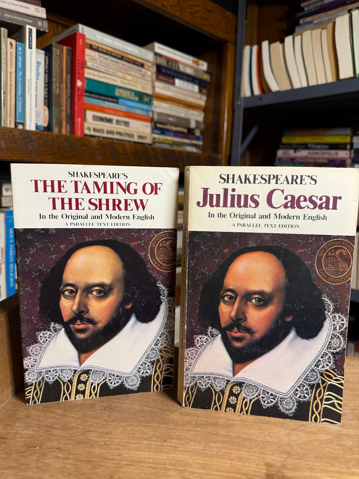 Julius Caesar and The Taming of the Shrew by William Shakespeare