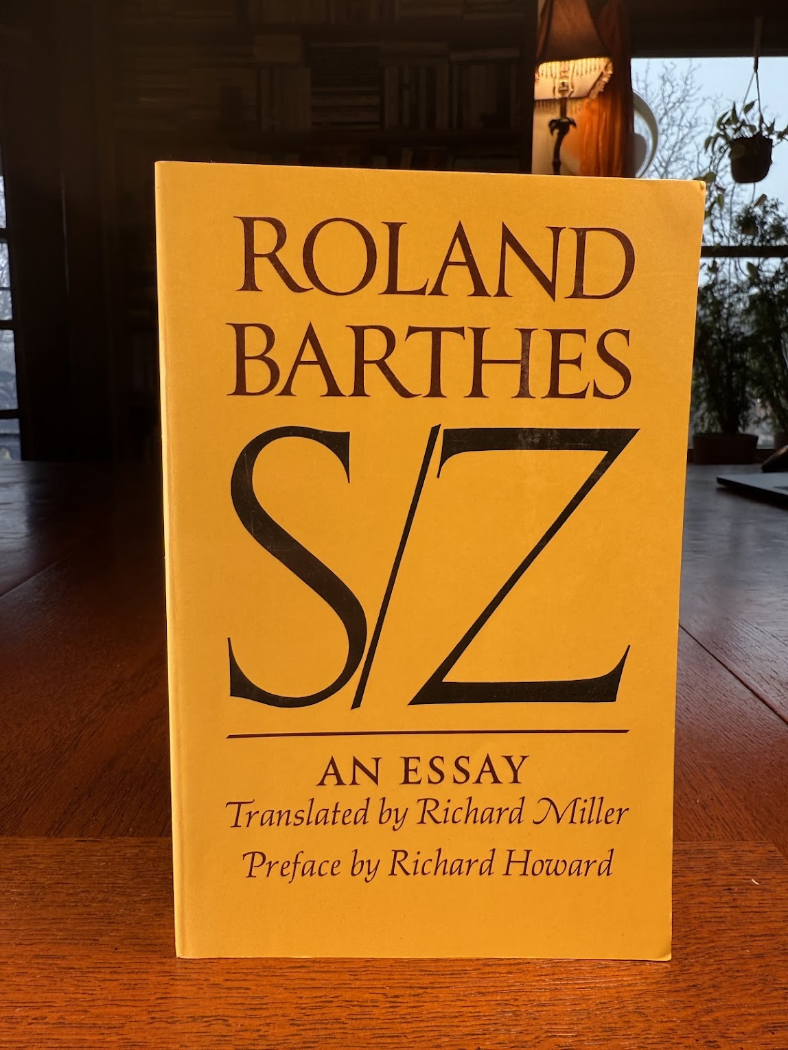 S/Z by Roland Barthes