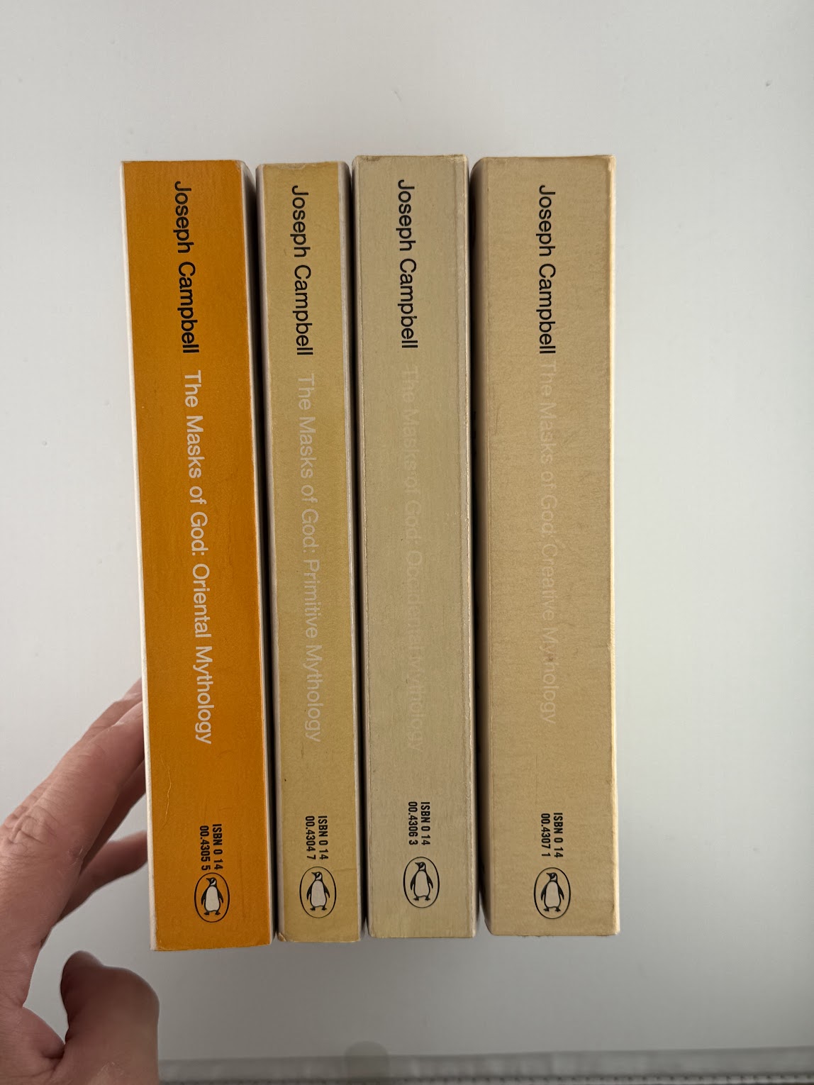 The Masks of God by Joseph Campbell 4 vol