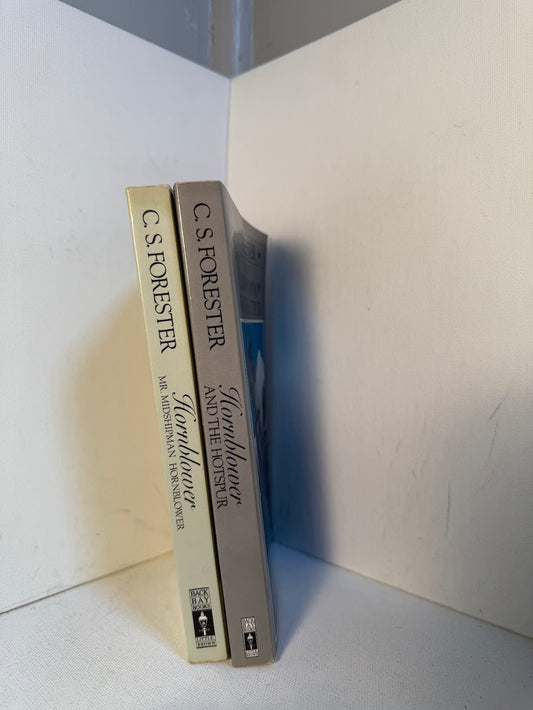 Two Hornblower novels on C.S. Forester