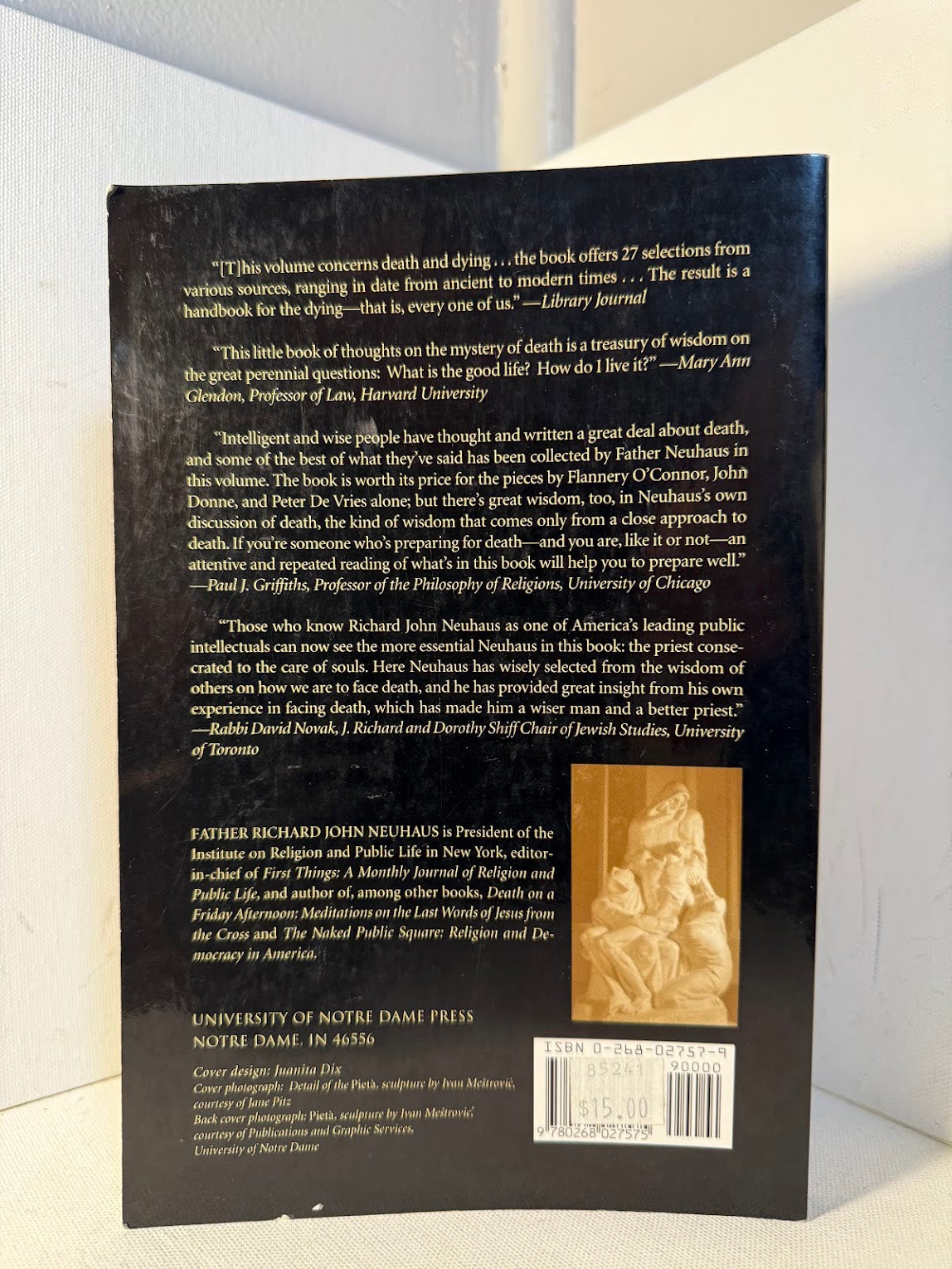 The Eternal Pity - Reflections on Dying edited by Richard John Neuhaus