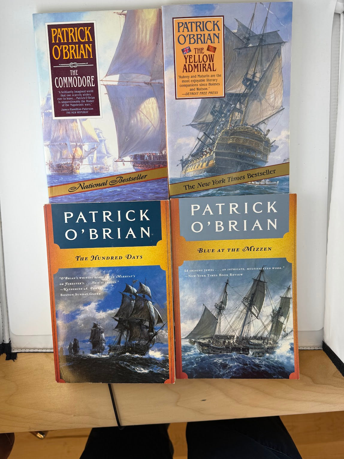 Books 1-20 of Patrick O'Brian Master and Commander Series