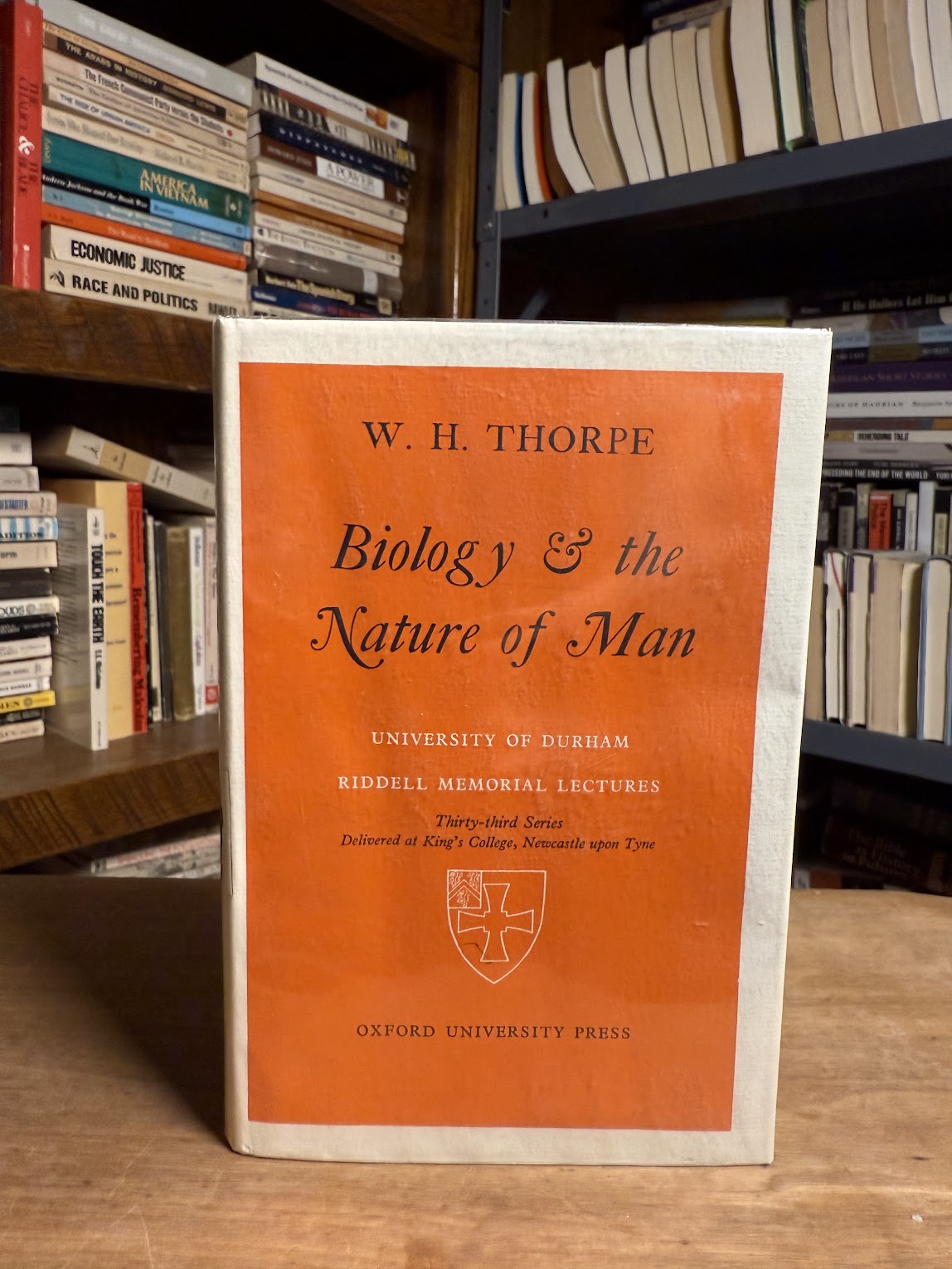 Biology & The Nature of Man by W.H. Thorpe