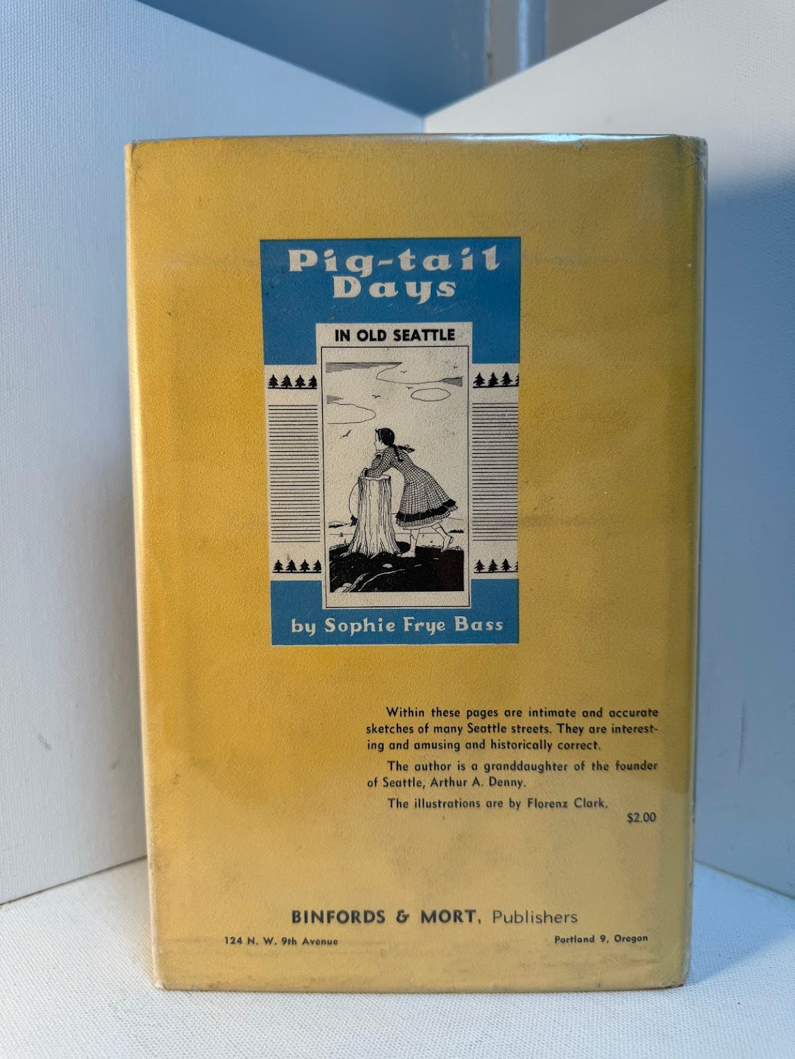 4 Wagons West - The Story of Seattle by Roberta Frye Watt