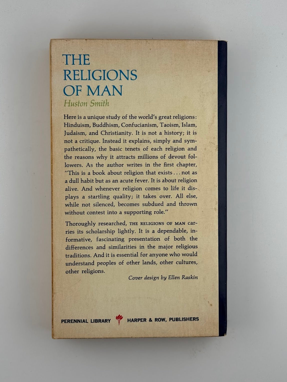 The Religions of Man by Huston Smith