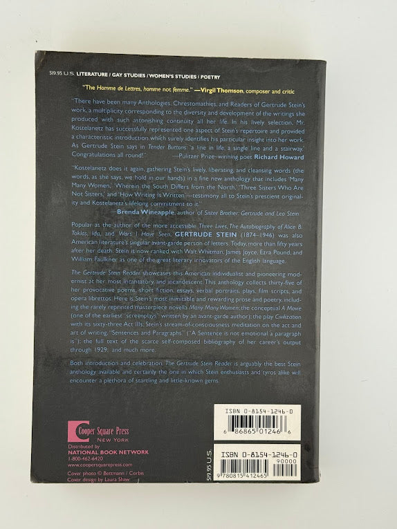 The Gertrude Stein Reader