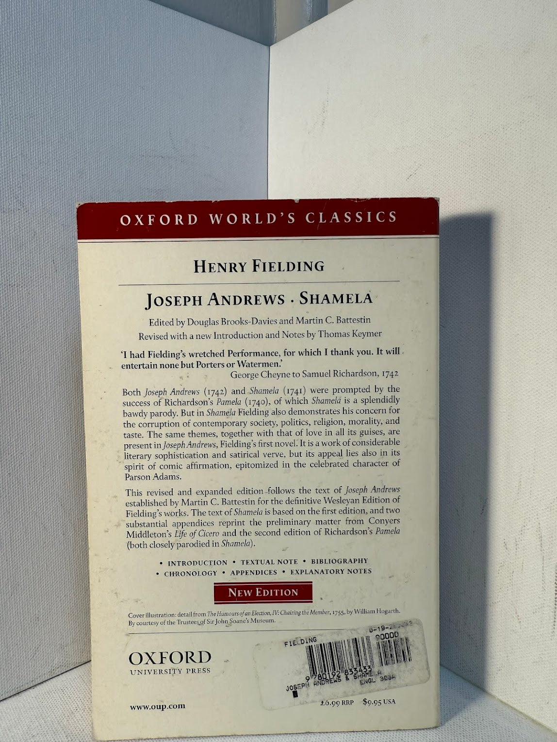 Joseph Andrews & Shamela by Henry Fielding