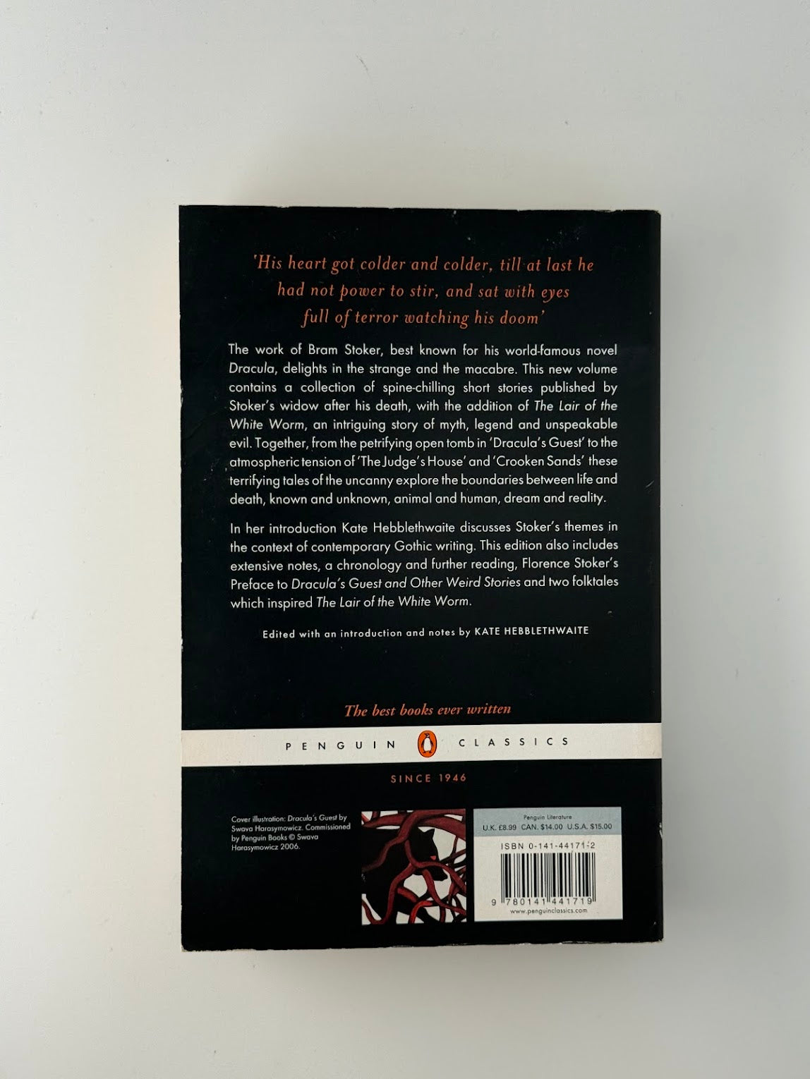 Dracula's Guest and Other Weird Stories by Bram Stoker