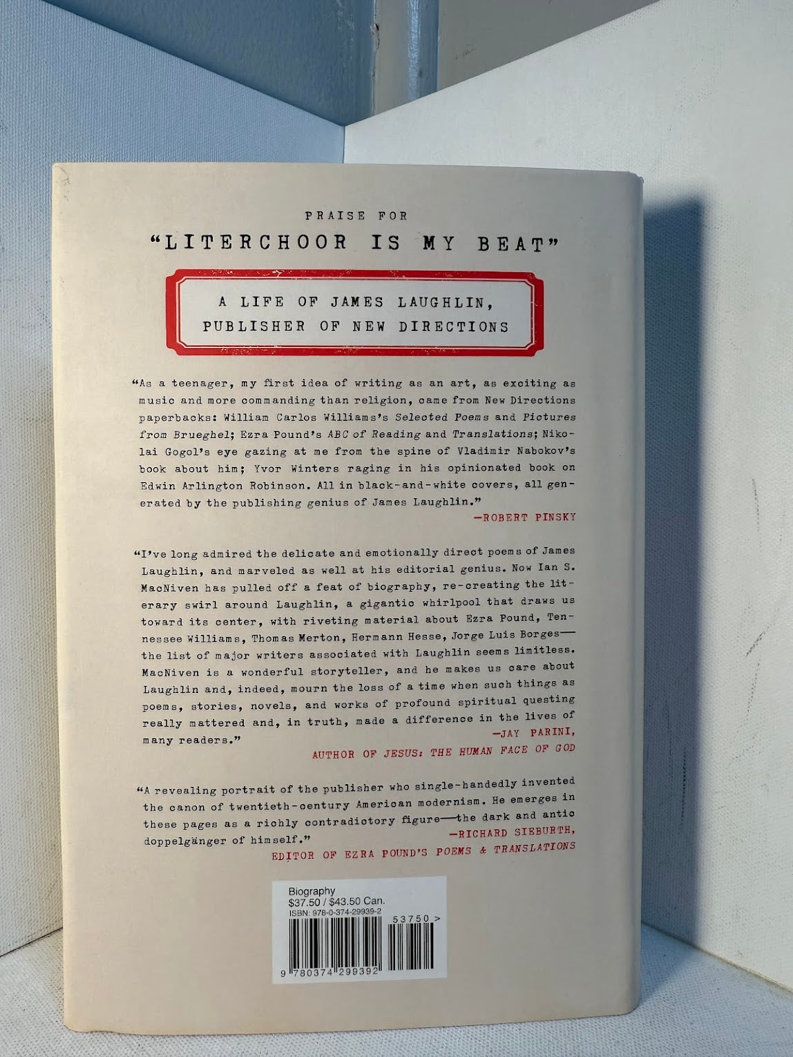 Literchoor is My Beat by Ian S. MacNiven