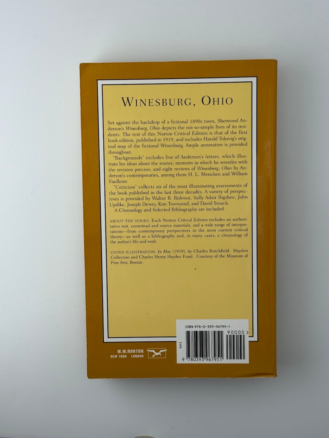 Winesburg, Ohio by Sherwood Anderson