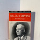 Wallace Stevens by Frank Kermode