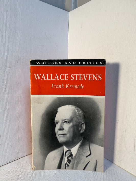 Wallace Stevens by Frank Kermode