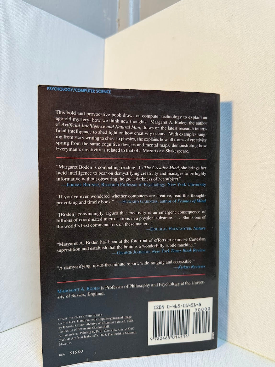 The Creative Mind by Margaret A. Boden