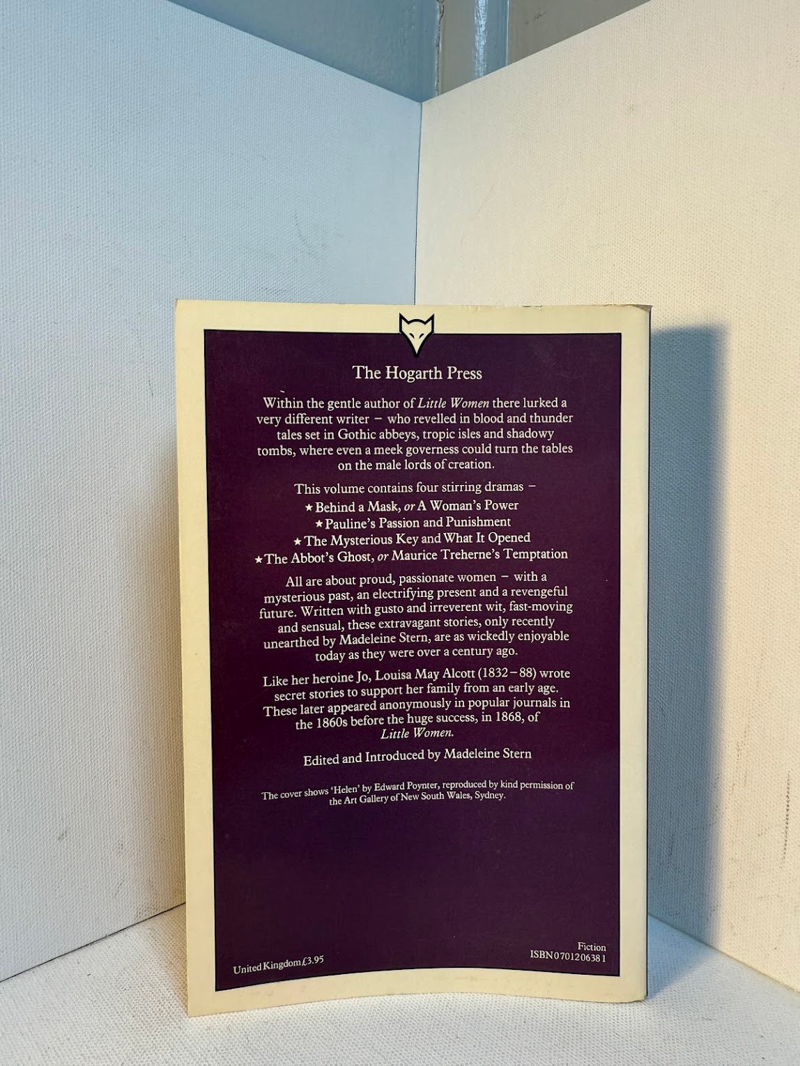 Behind a Mask by Louisa May Alcott