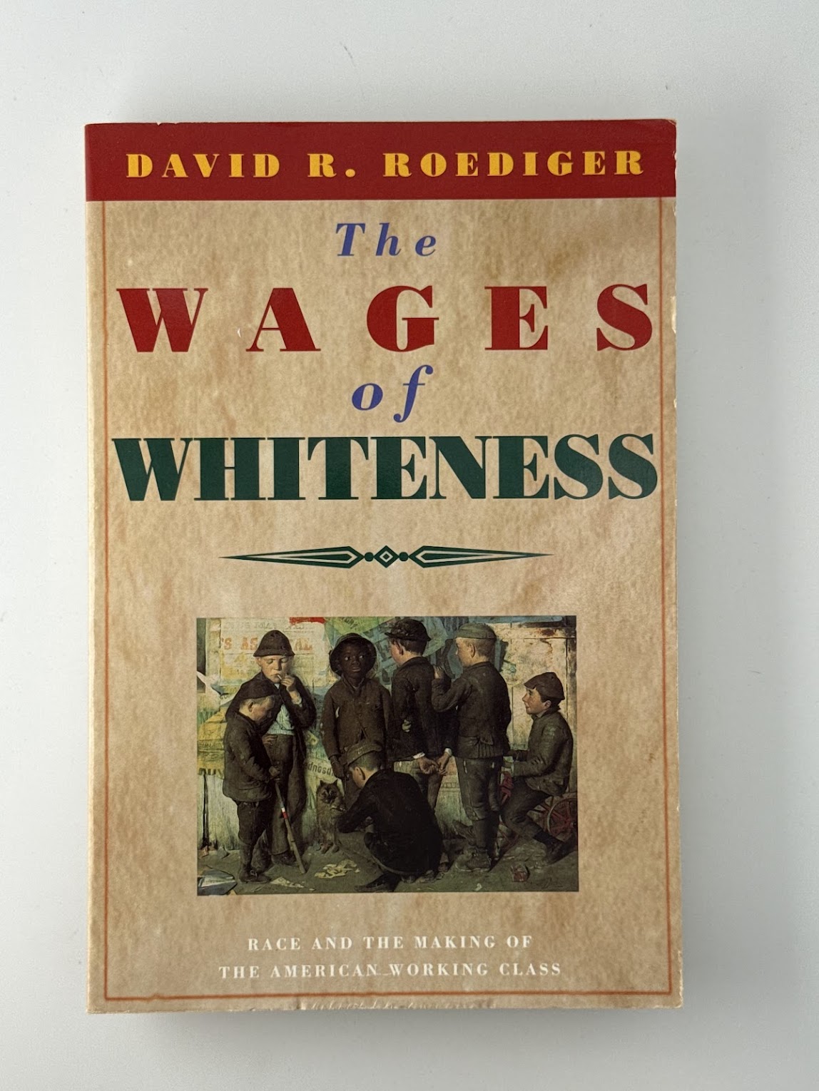The Wages of Whiteness by David R. Roediger