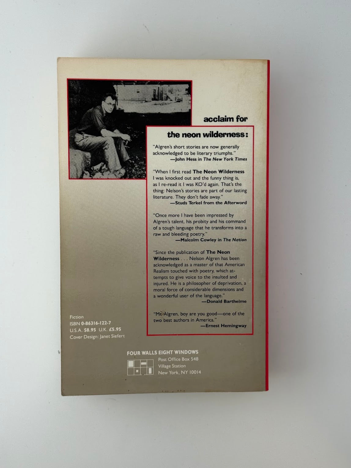 The Neon Wilderness by Nelson Algren