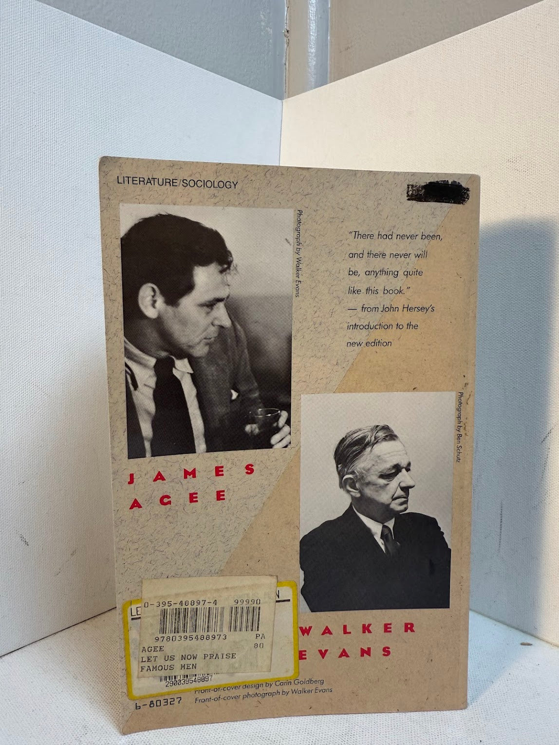 Let Us Now Praise Famous Men by James Agee and Walker Evans