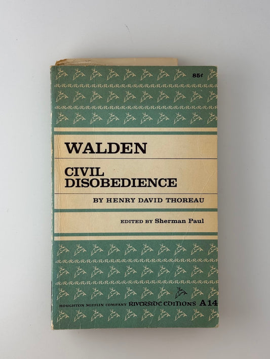 Walden & Civil Disobedience by Henry David Thoreau