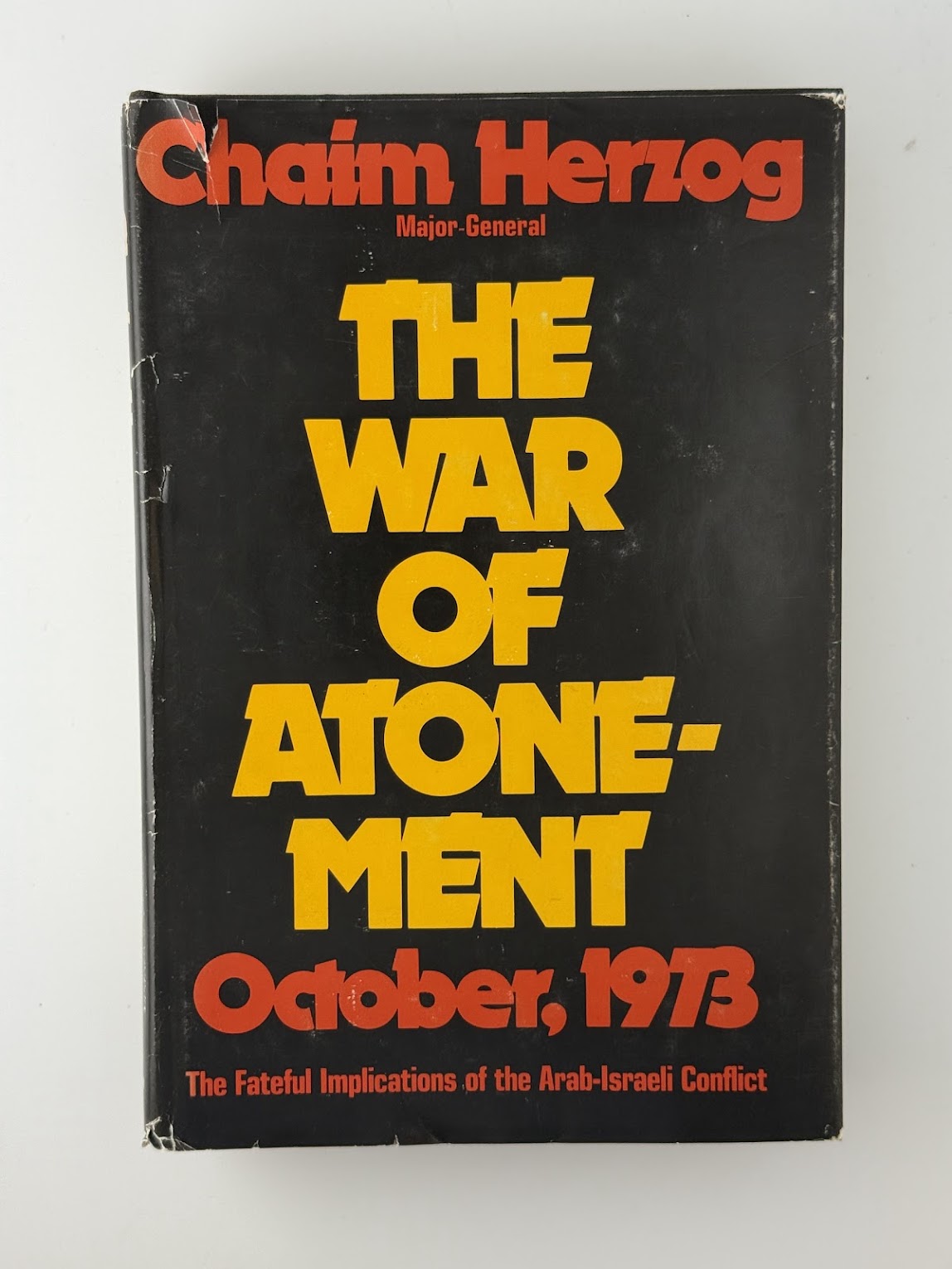 The War of Atonement by Chaim Herzog
