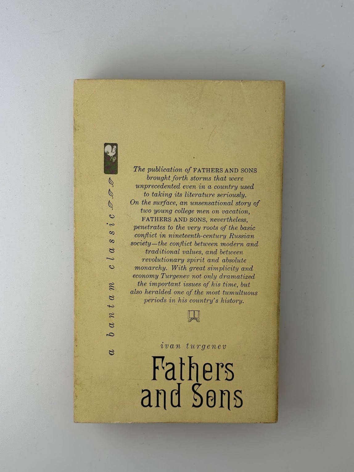 Fathers and Sons by Ivan Turgenev