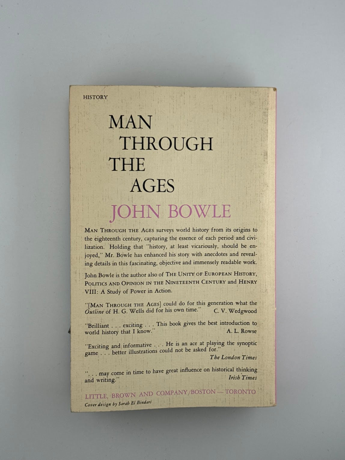 Man Through the Ages by John Bowle