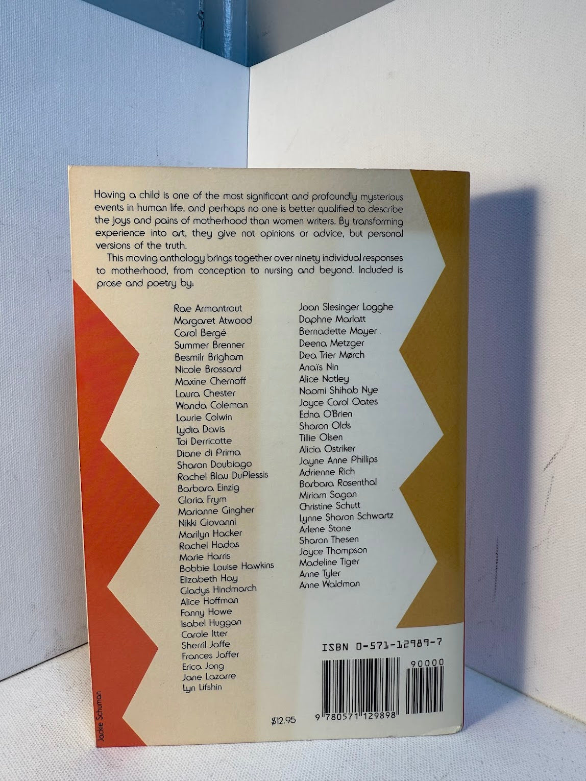 Cradle and All - Women Writers on Pregnancy and Birth edited by Laura Chester